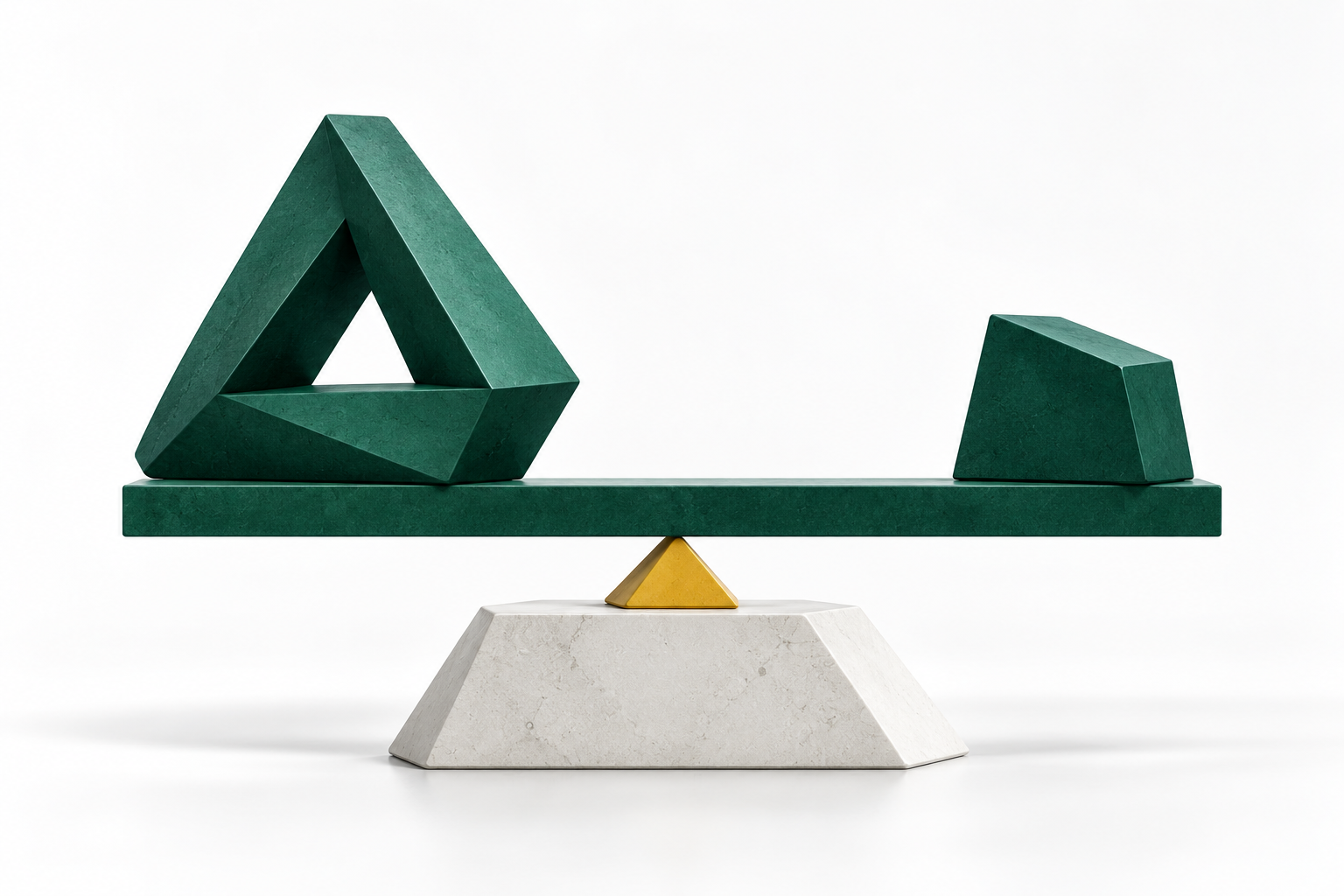 Mineral Balance with a Yellow Fulcrum